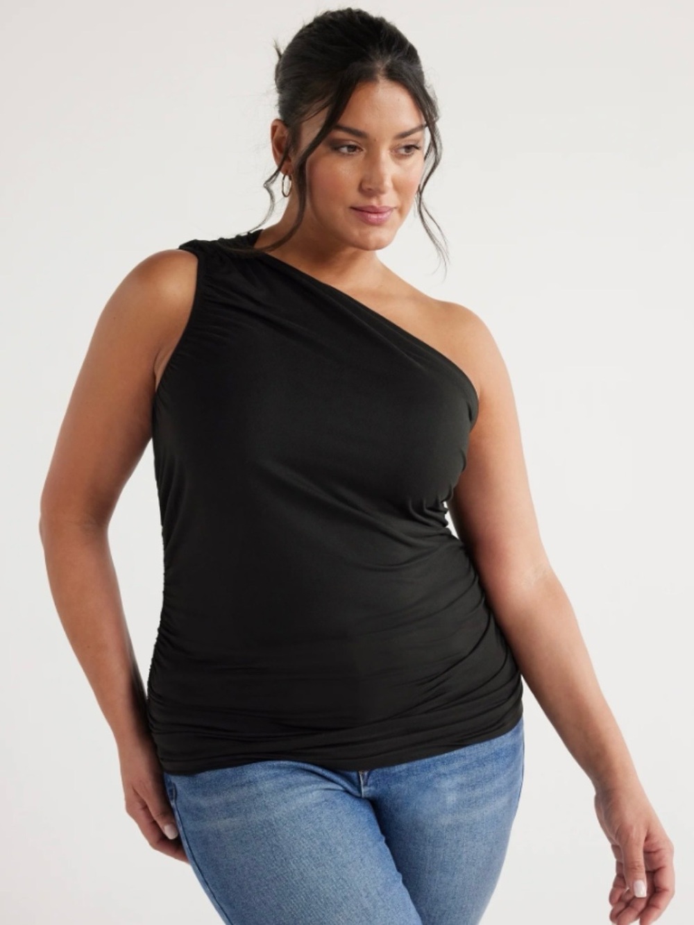 Brand New Sofia Jeans One Shoulder Plus Top 3X